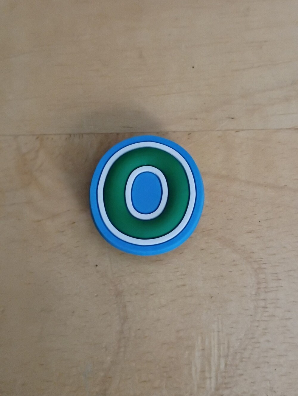 10 for $10 Jibbitz Croc Charms - Letter O Green, White, Blue - New Shoe Charm